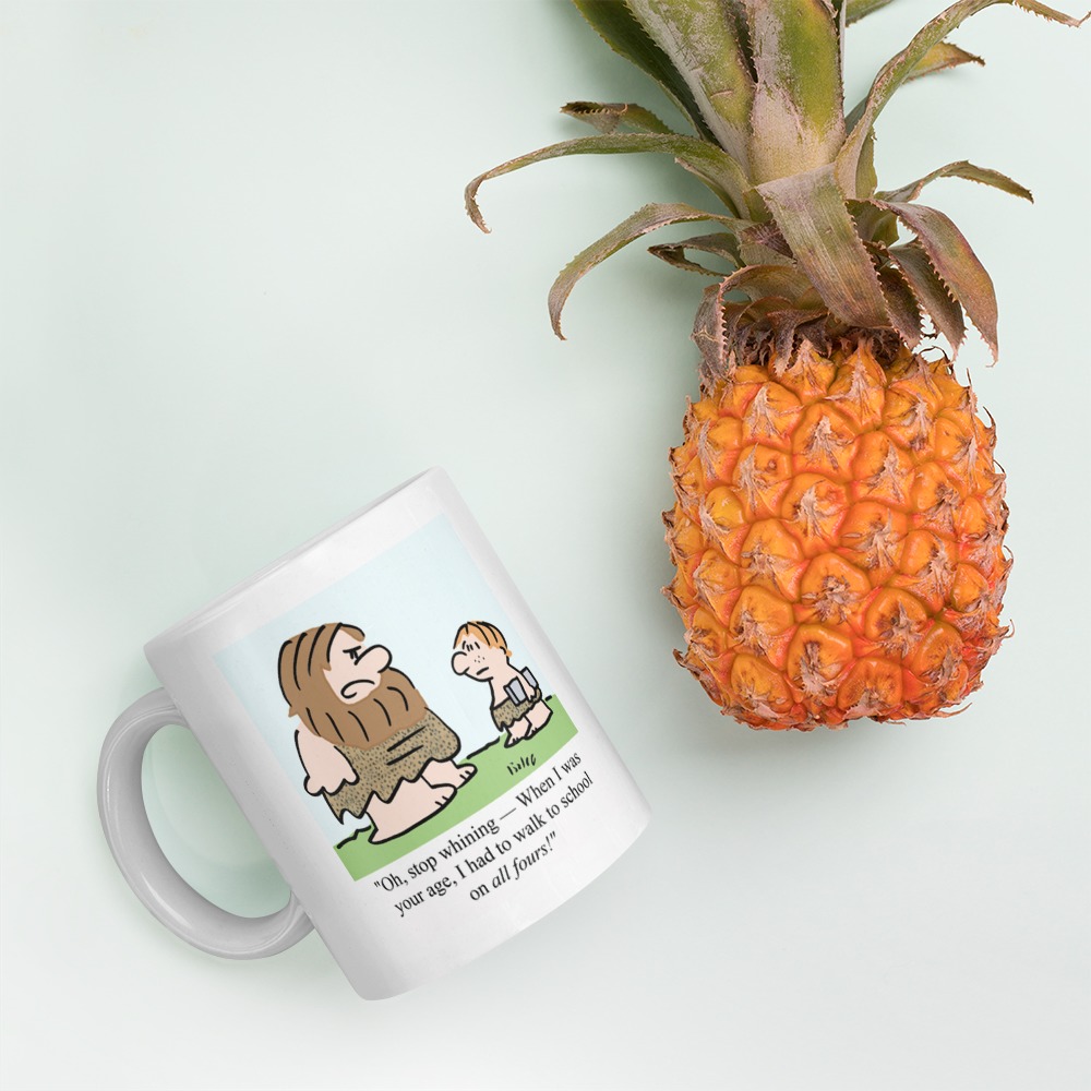 White Glossy Mug
