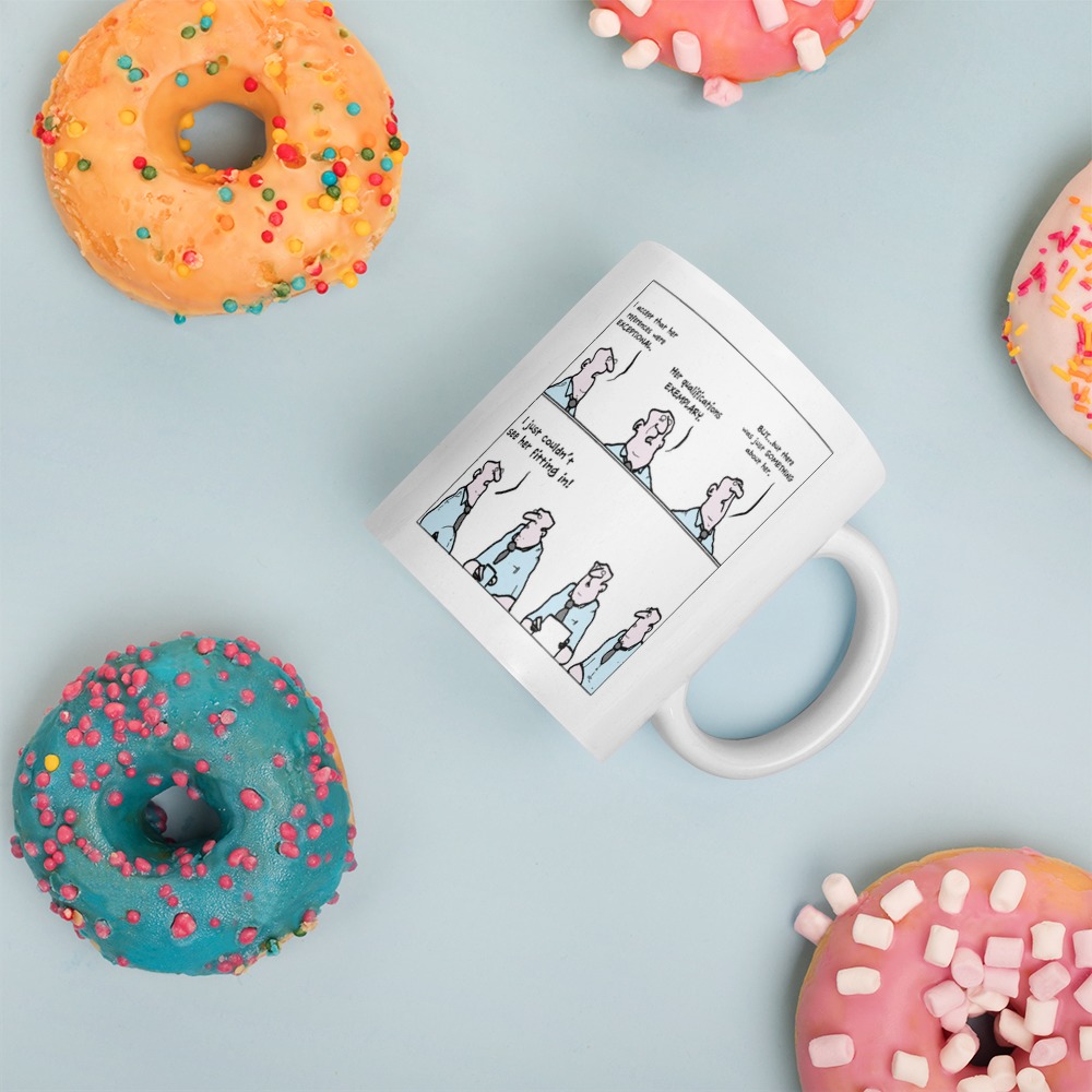 White Glossy Mug