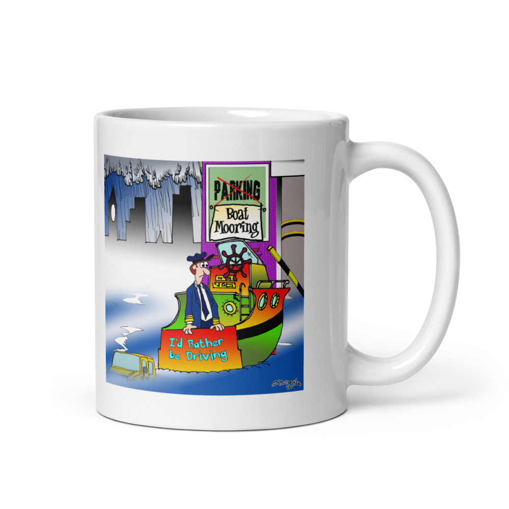 White Glossy Mug