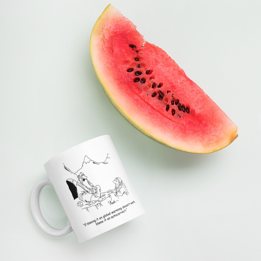 White Glossy Mug