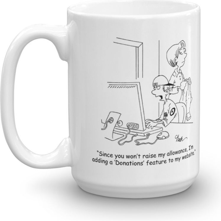 White Glossy Mug