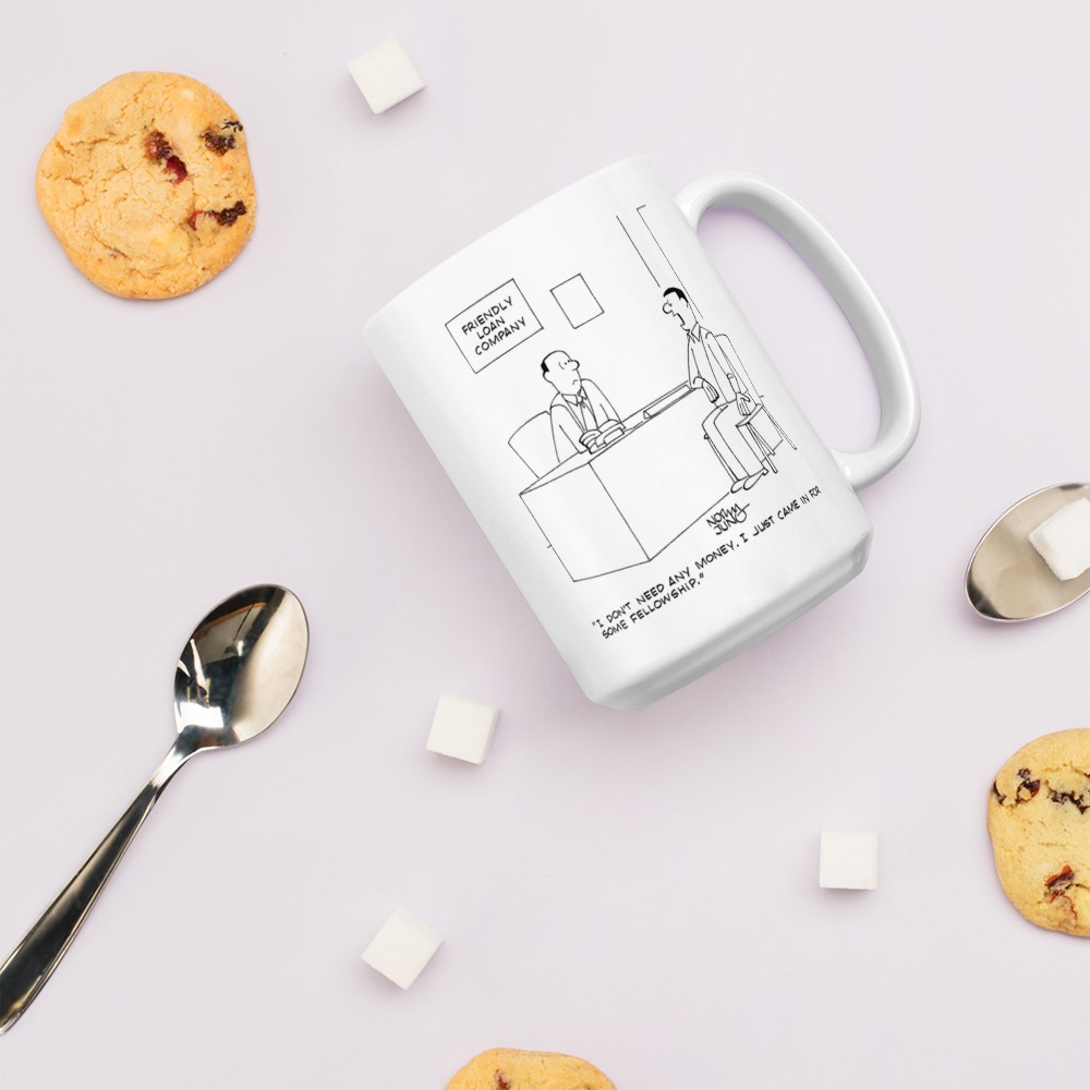 White Glossy Mug