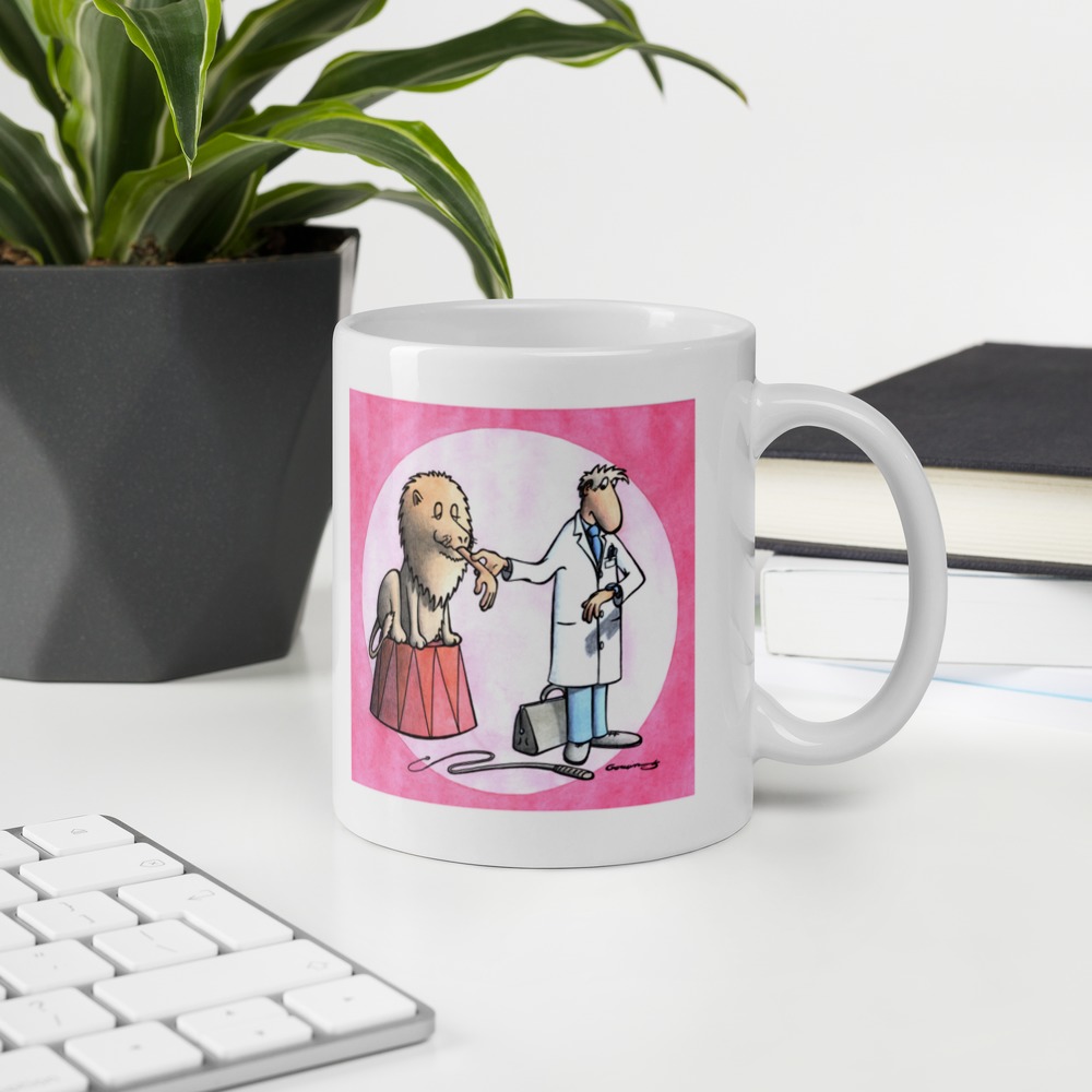 White Glossy Mug