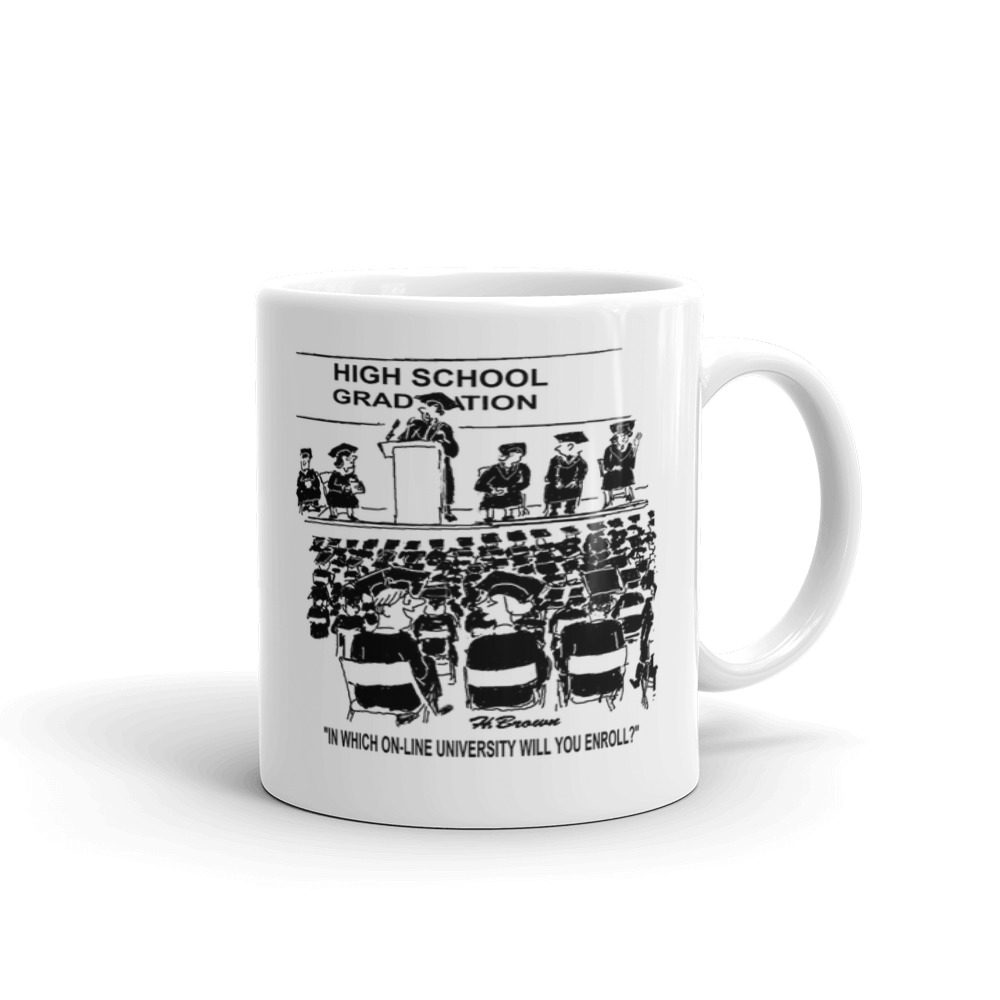 White Glossy Mug