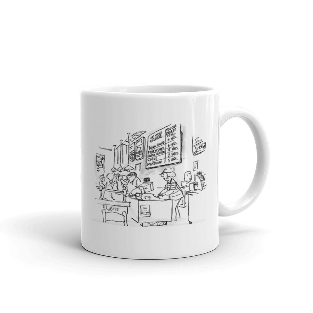 White Glossy Mug