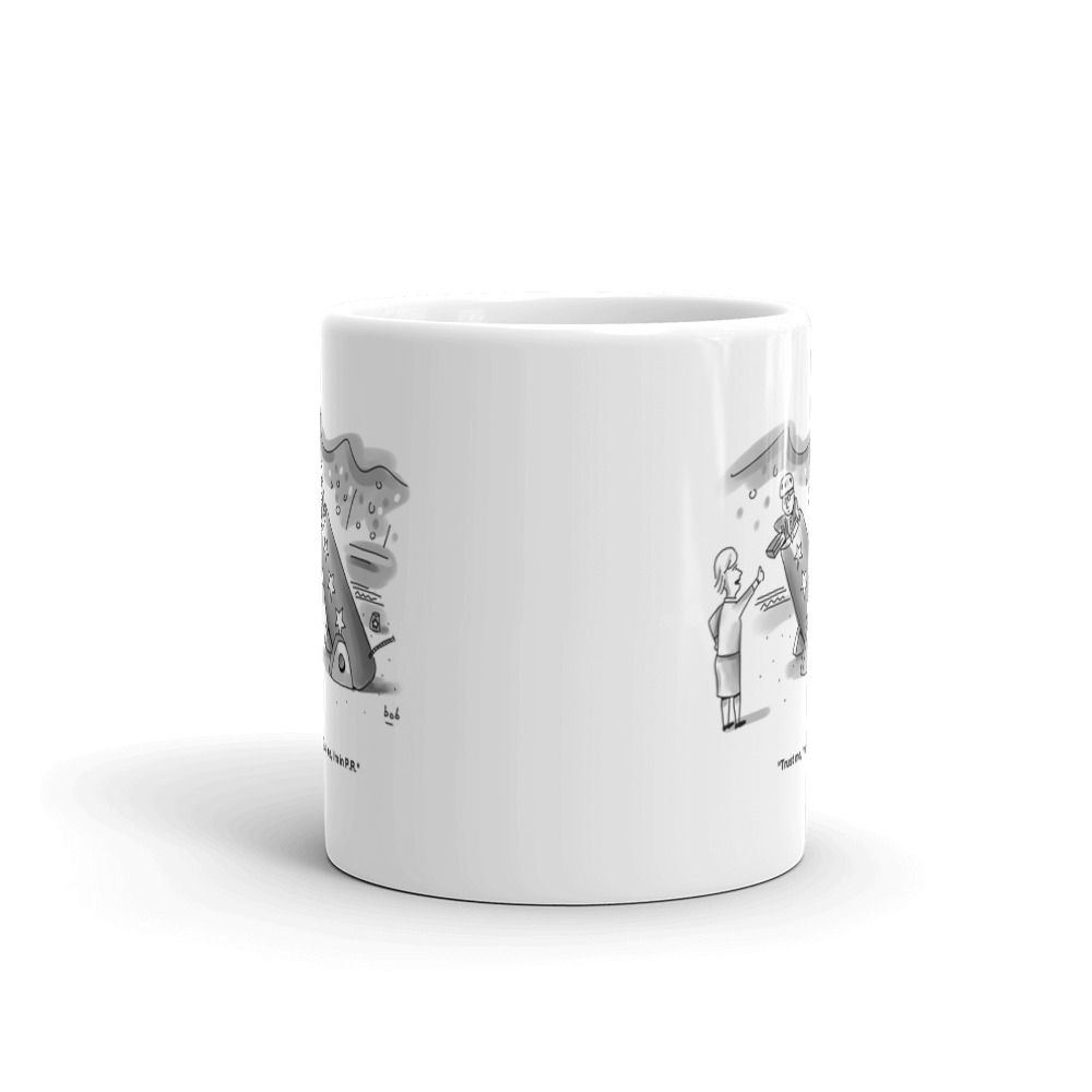 White Glossy Mug
