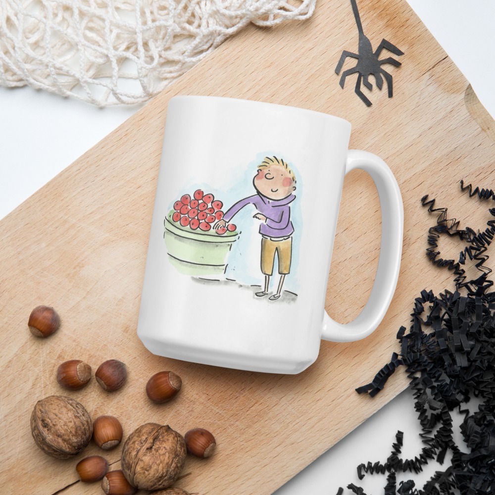 White Glossy Mug