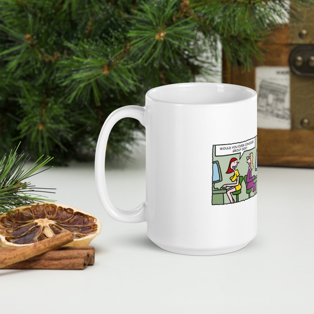 White Glossy Mug