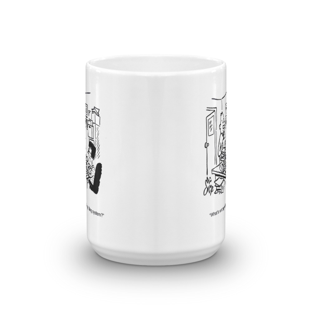 White Glossy Mug