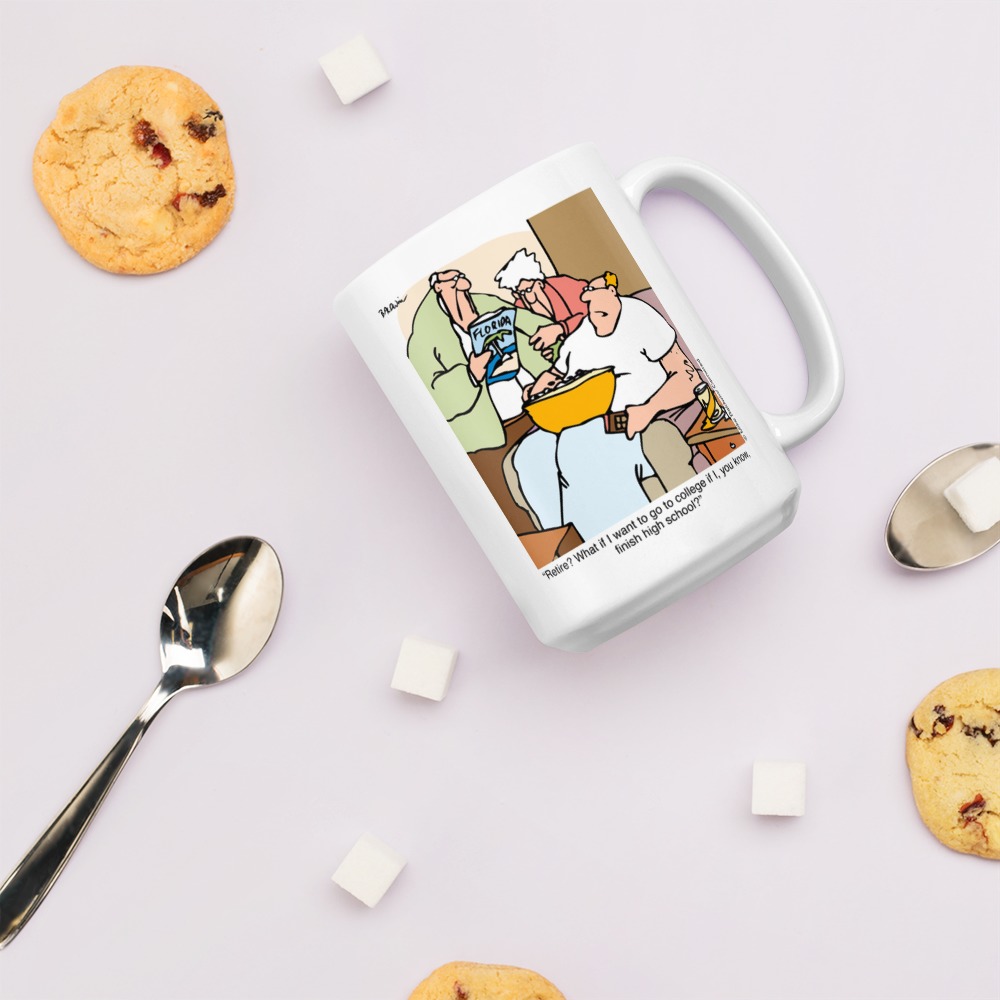 White Glossy Mug