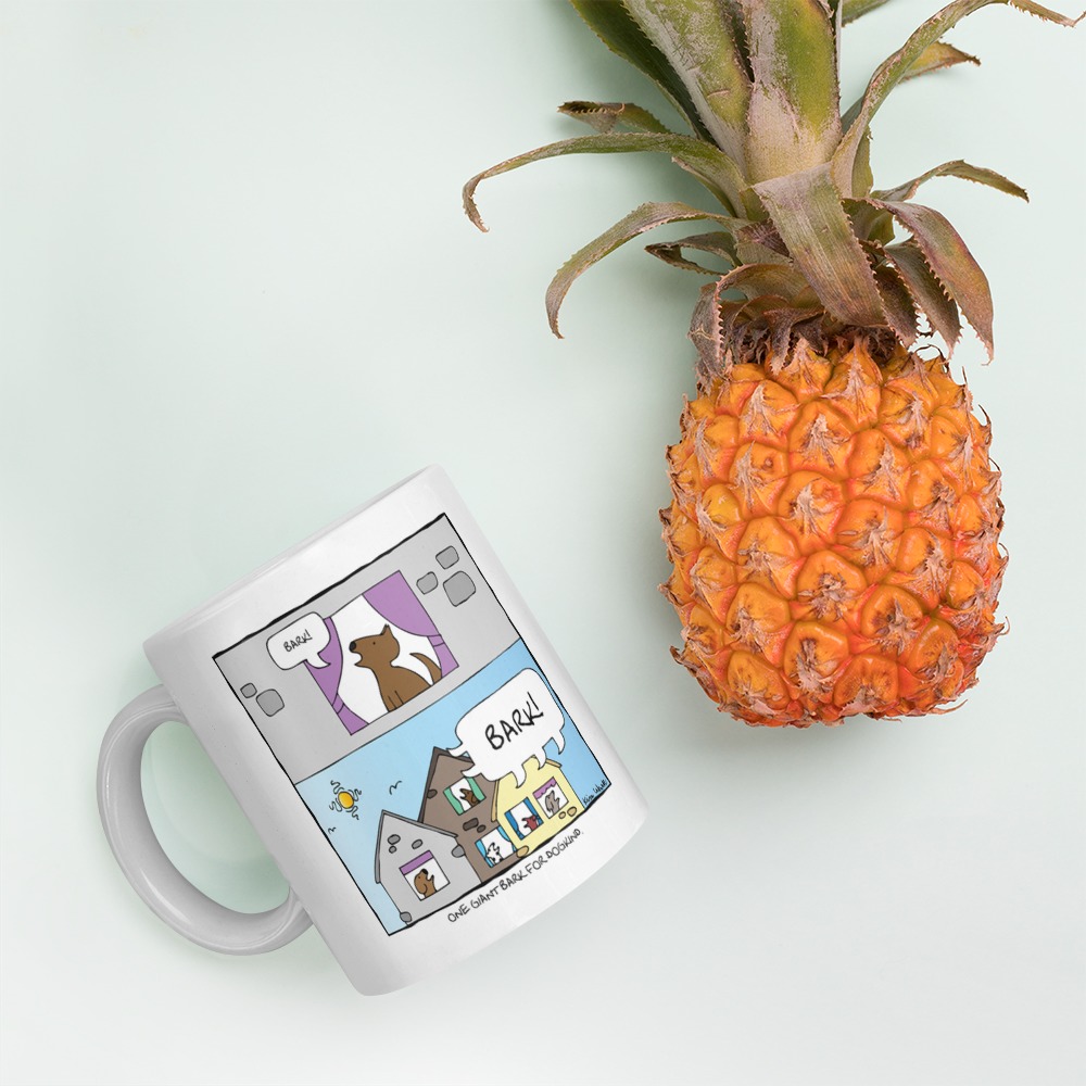 White Glossy Mug