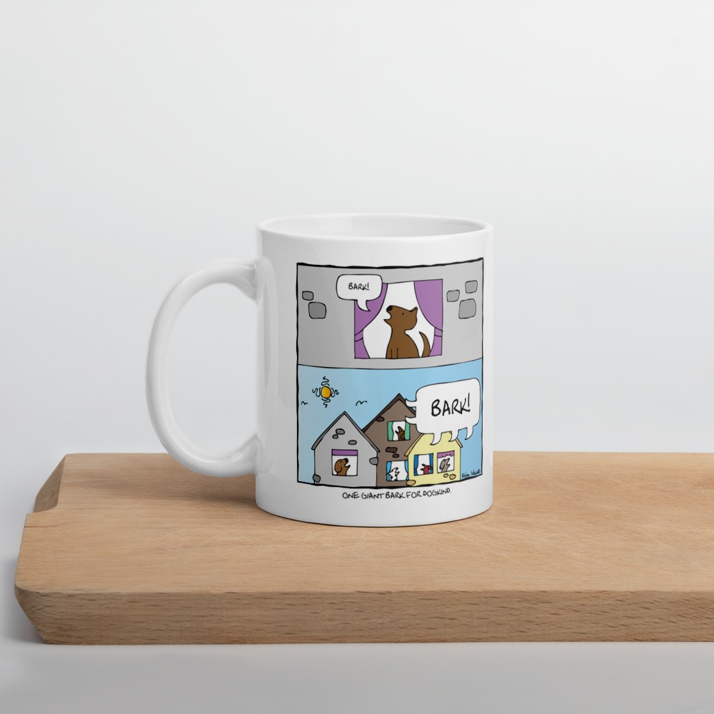 White Glossy Mug