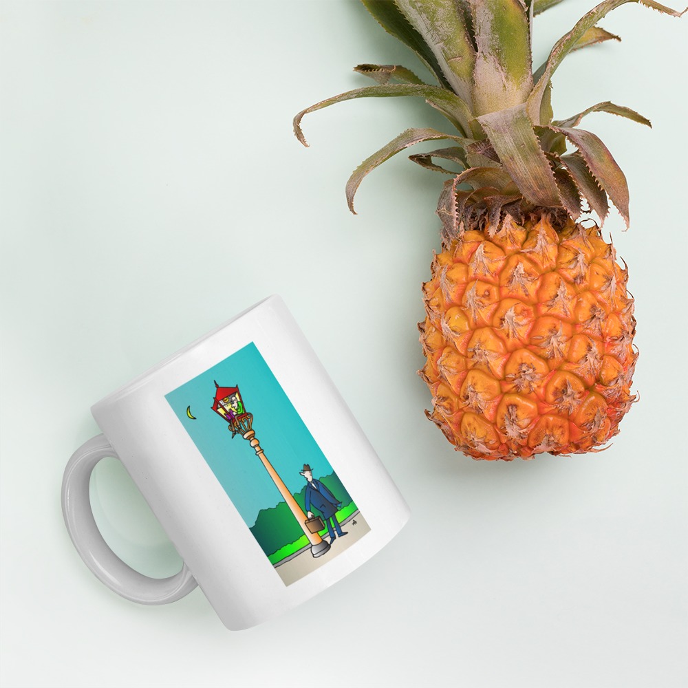 White Glossy Mug