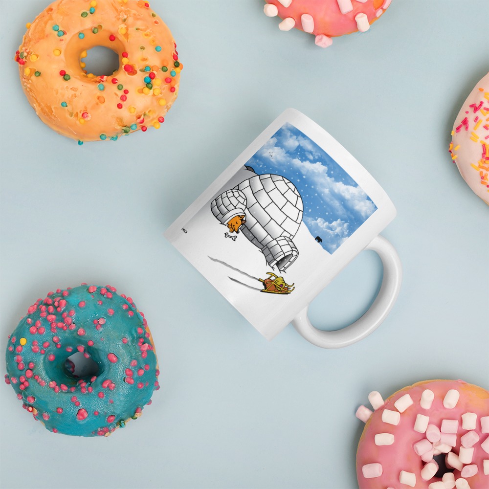 White Glossy Mug