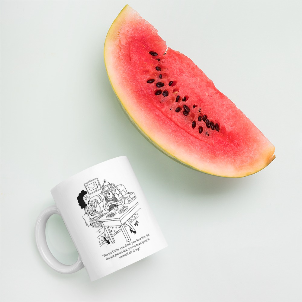 White Glossy Mug