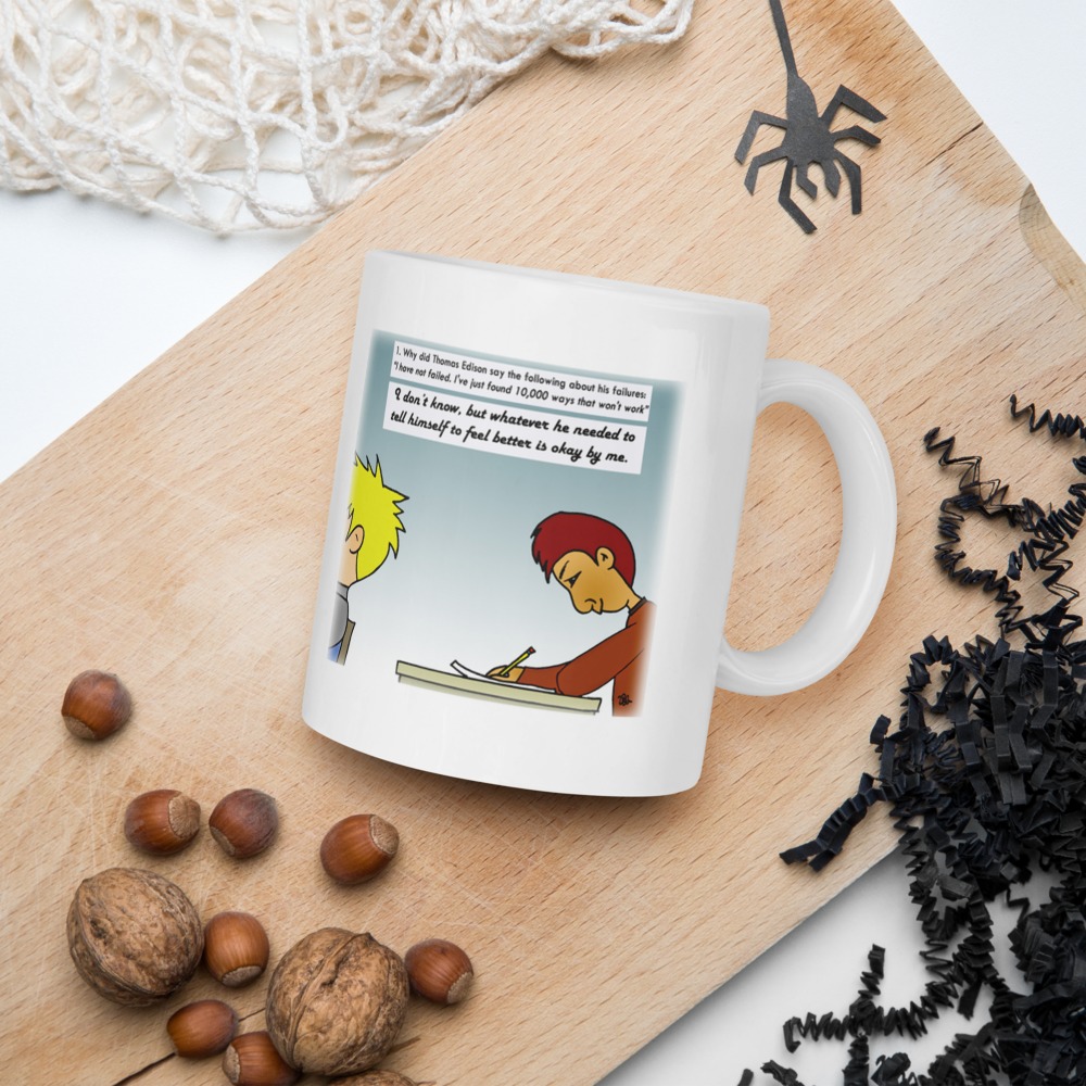 White Glossy Mug