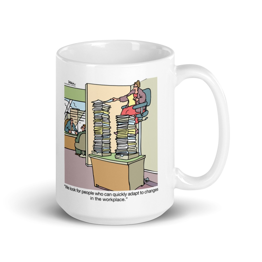 White Glossy Mug
