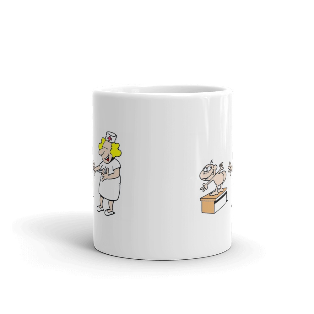 White Glossy Mug