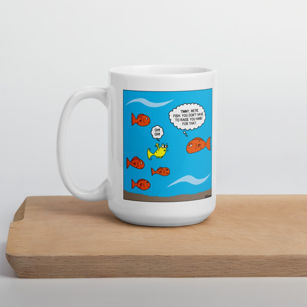 White Glossy Mug