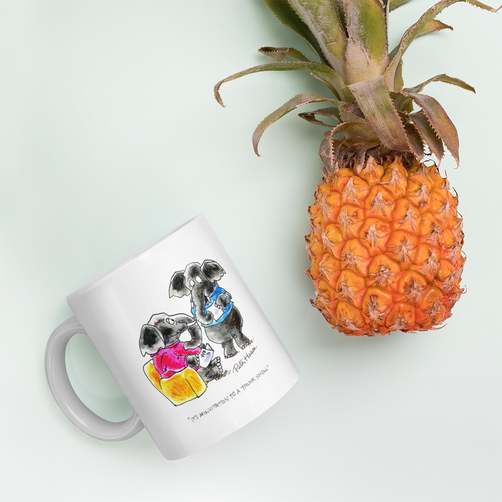 White Glossy Mug