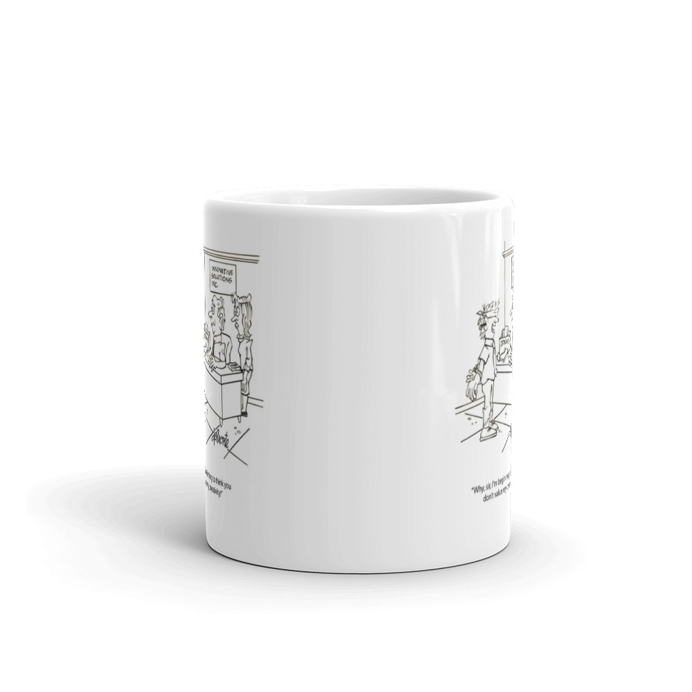 White Glossy Mug