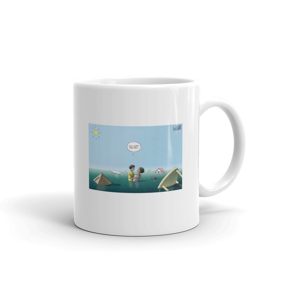 White Glossy Mug
