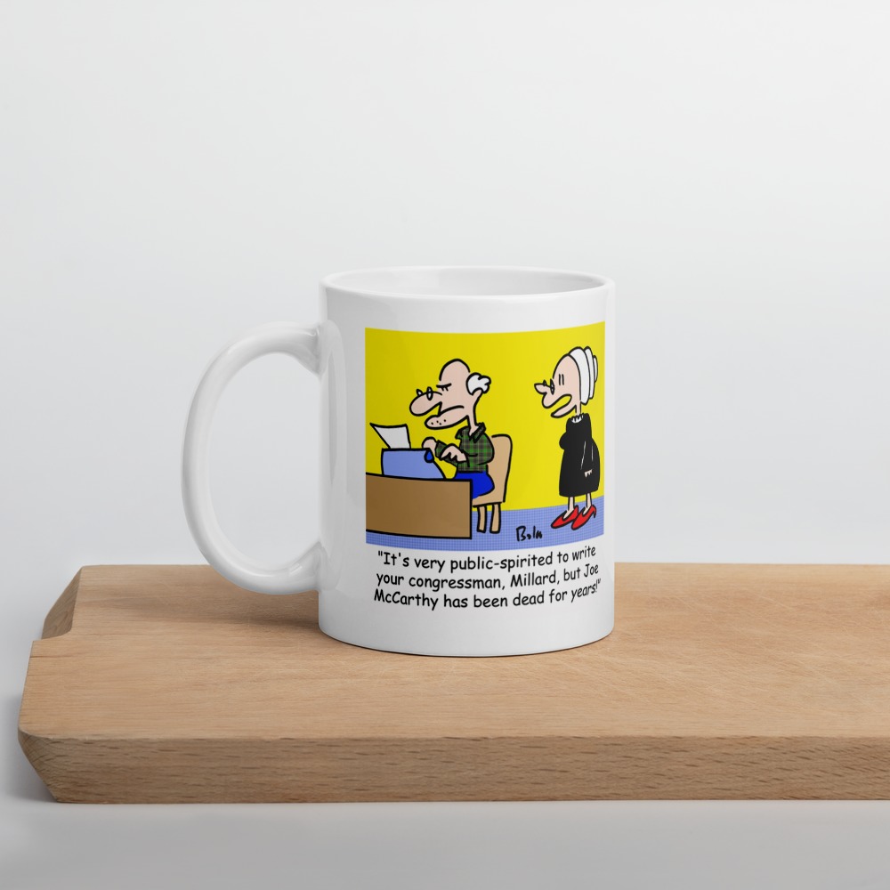White Glossy Mug