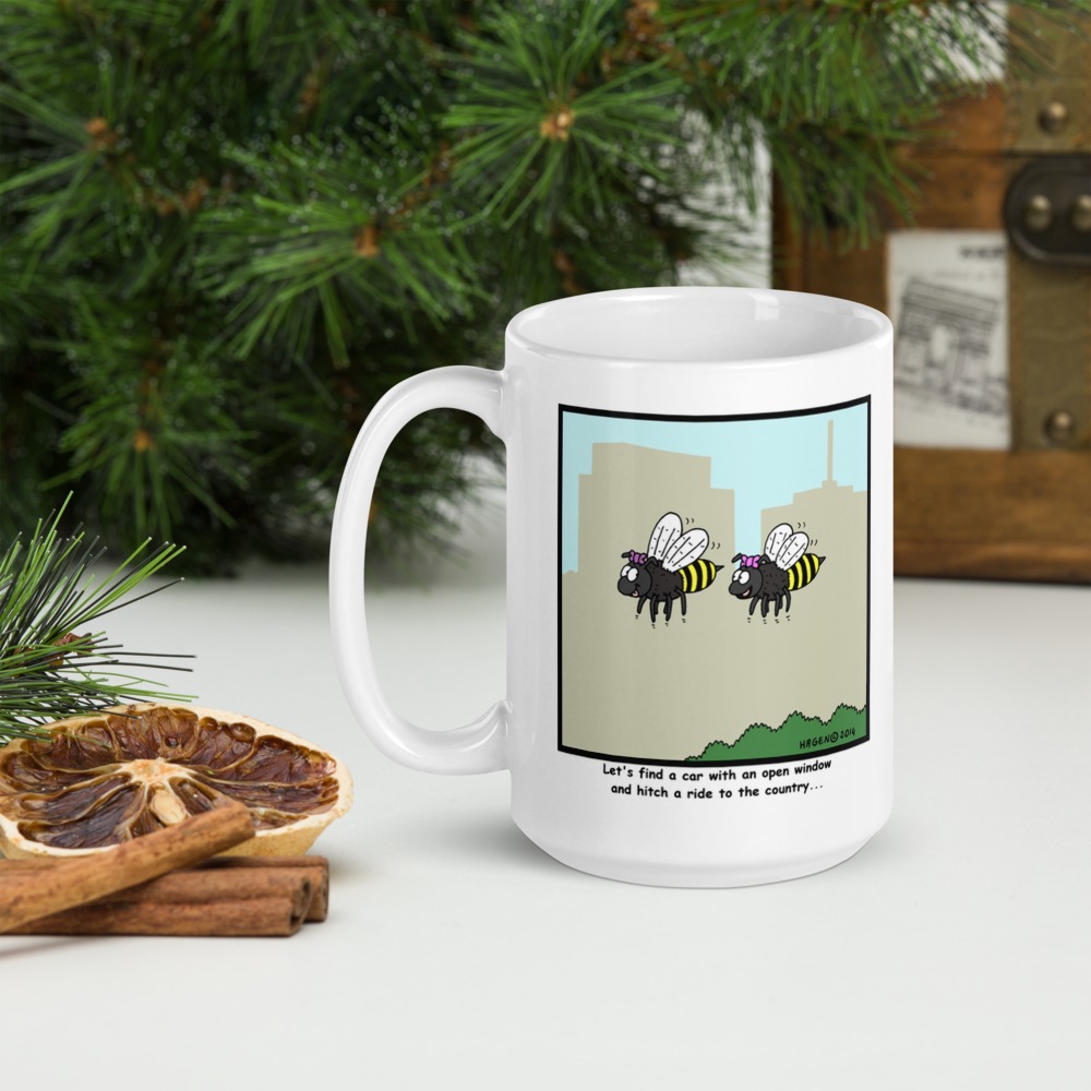 White Glossy Mug