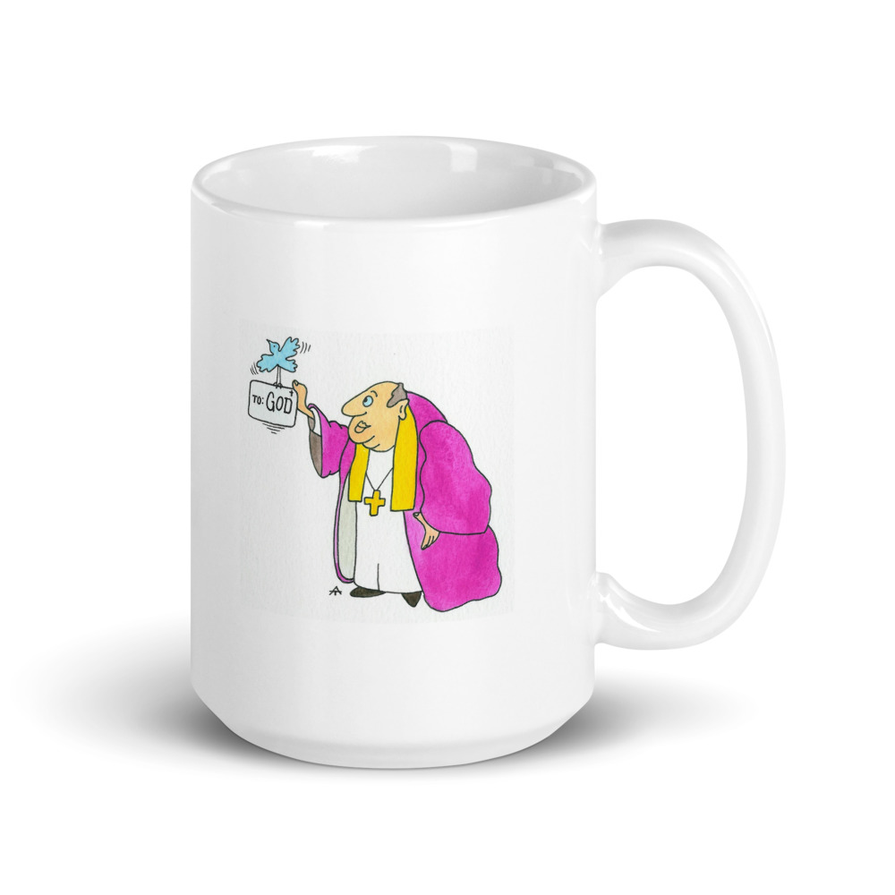 White Glossy Mug