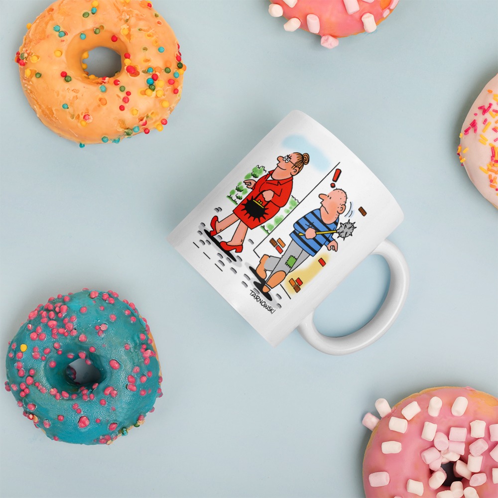 White Glossy Mug