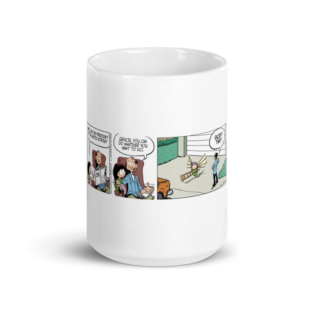 White Glossy Mug