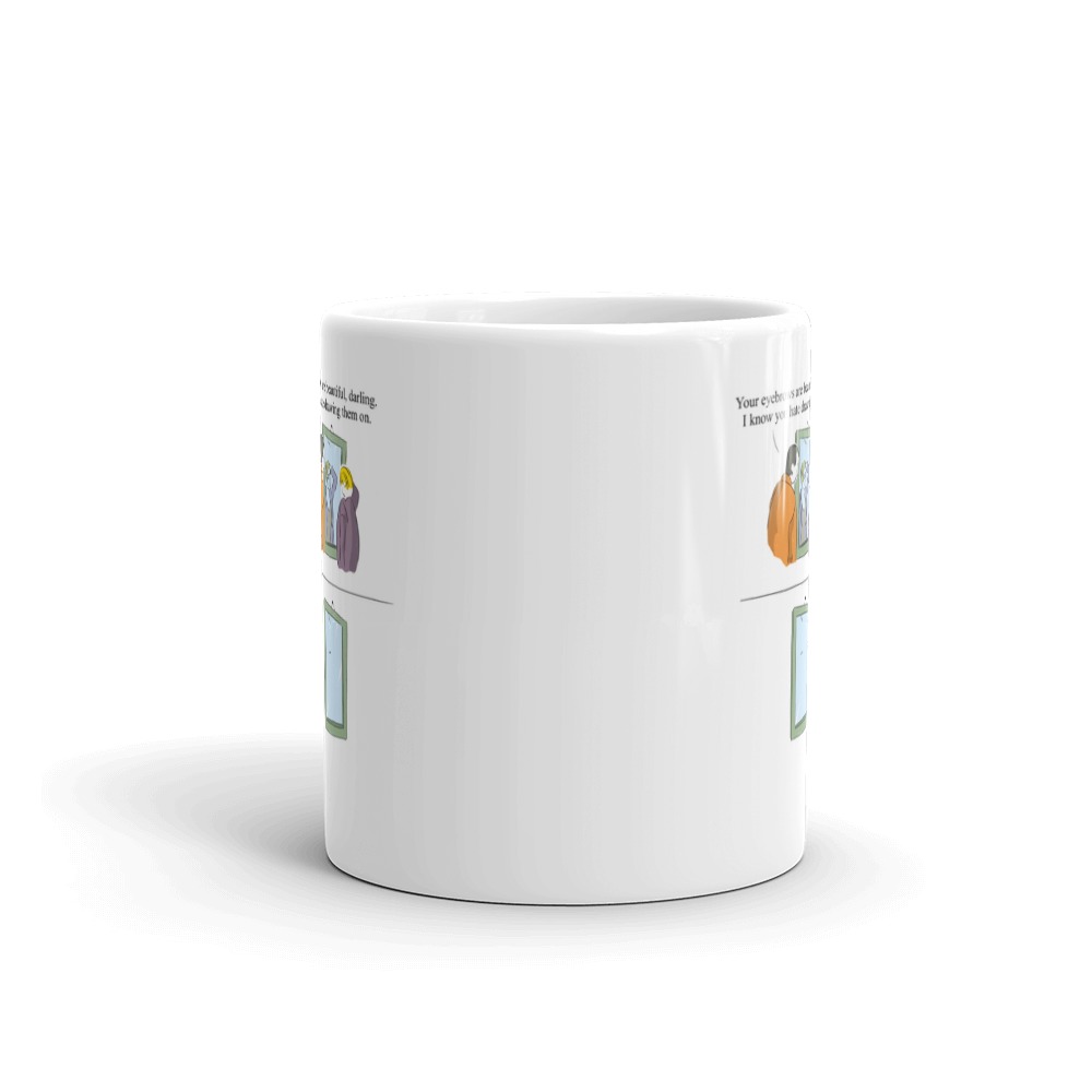 White Glossy Mug