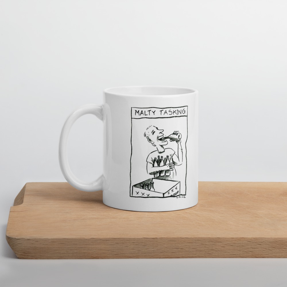 White Glossy Mug