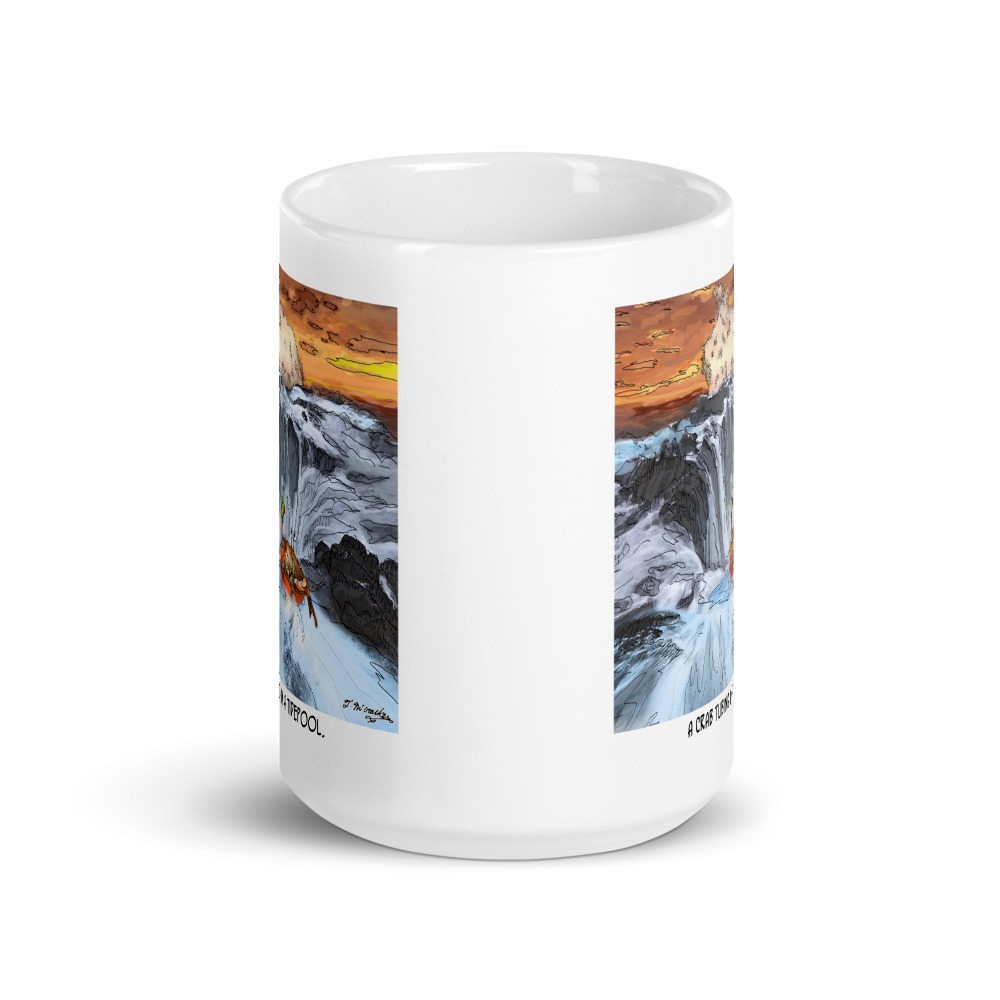 White Glossy Mug