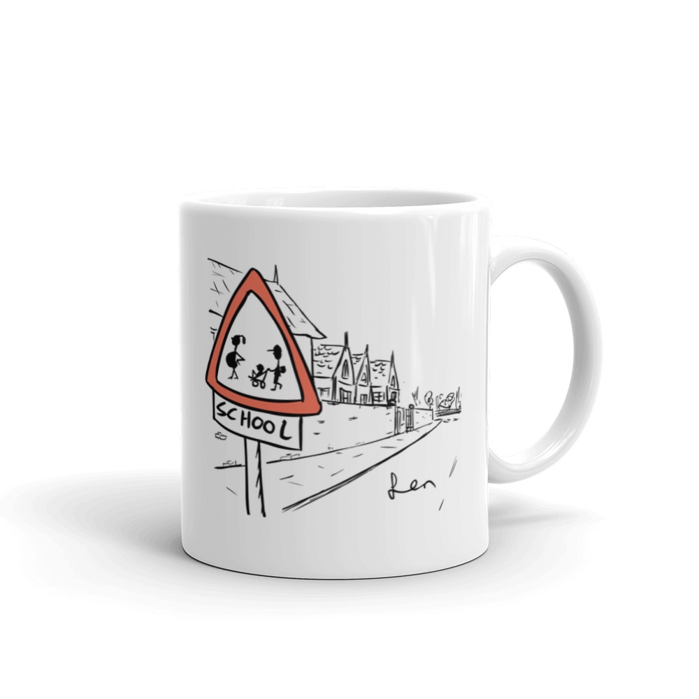 White Glossy Mug