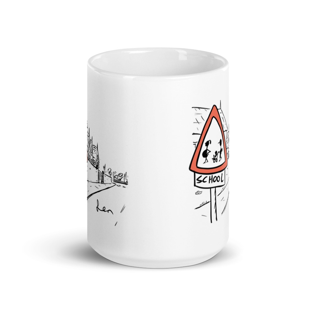 White Glossy Mug
