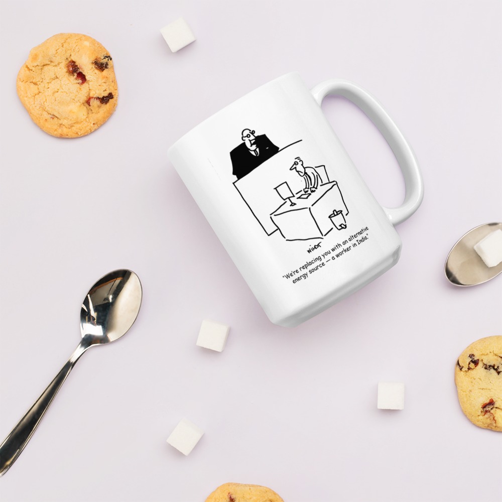 White Glossy Mug