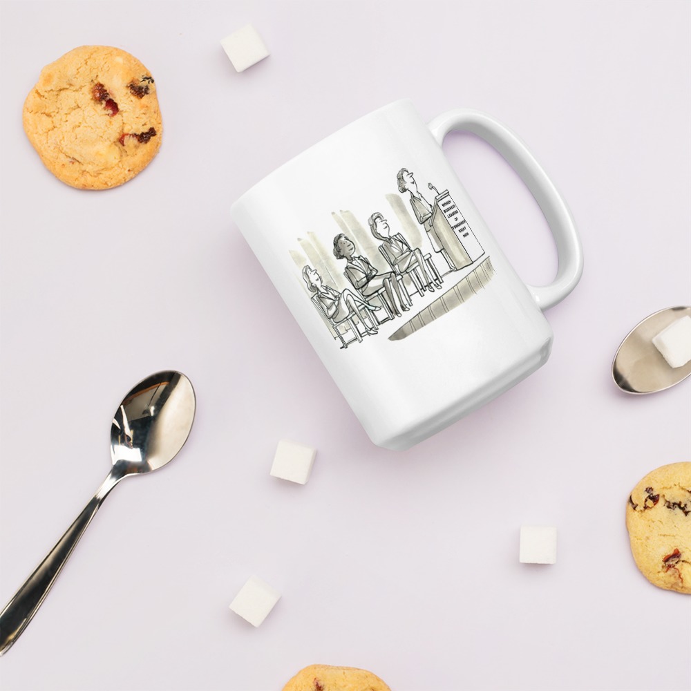 White Glossy Mug