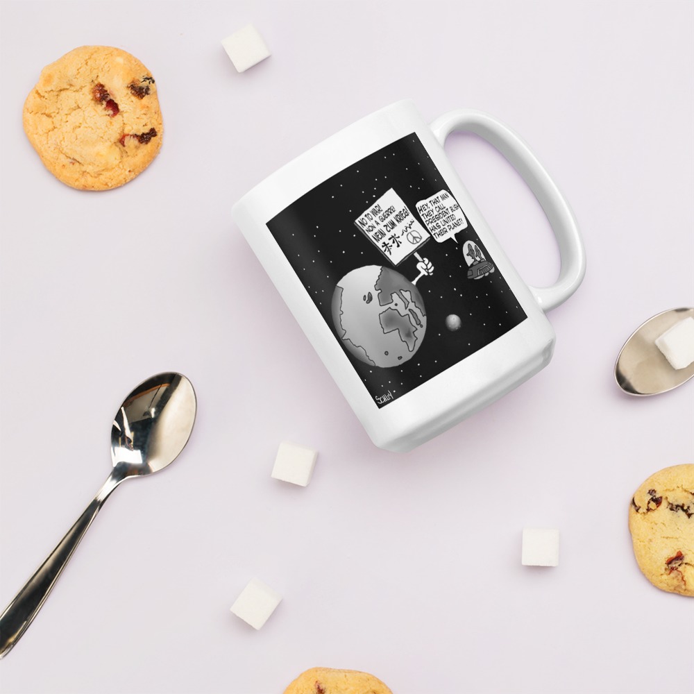 White Glossy Mug