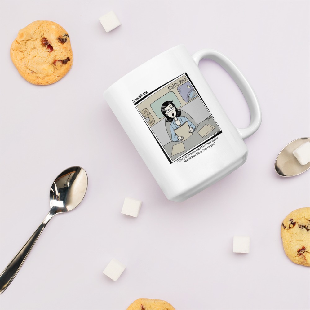 White Glossy Mug