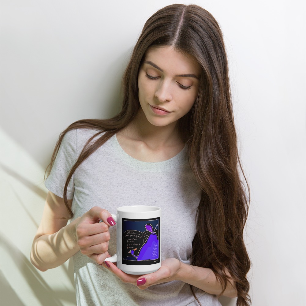 White Glossy Mug