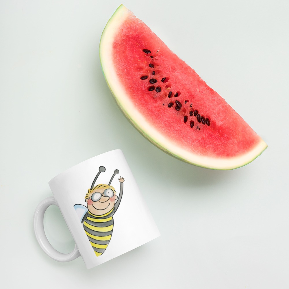 White Glossy Mug
