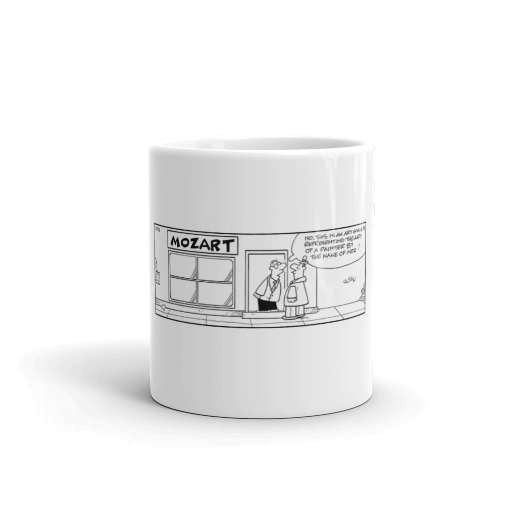 White Glossy Mug