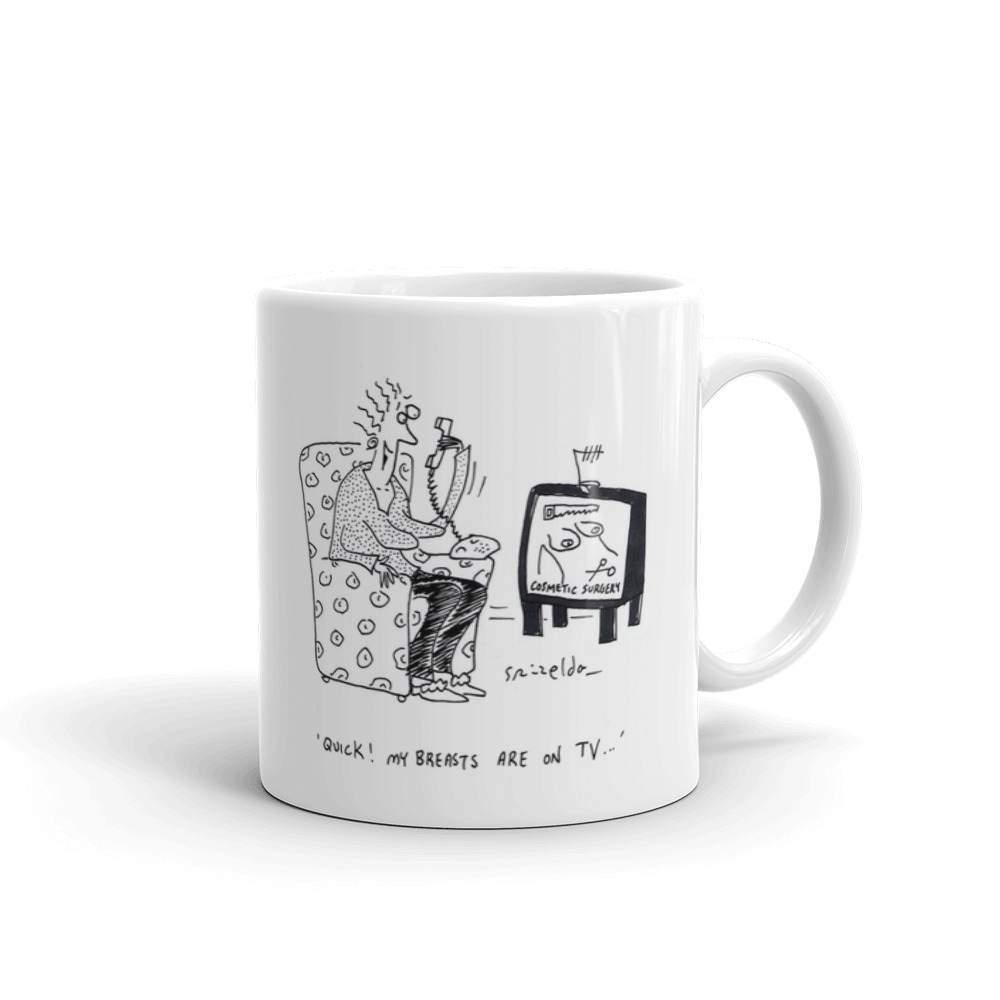 White Glossy Mug
