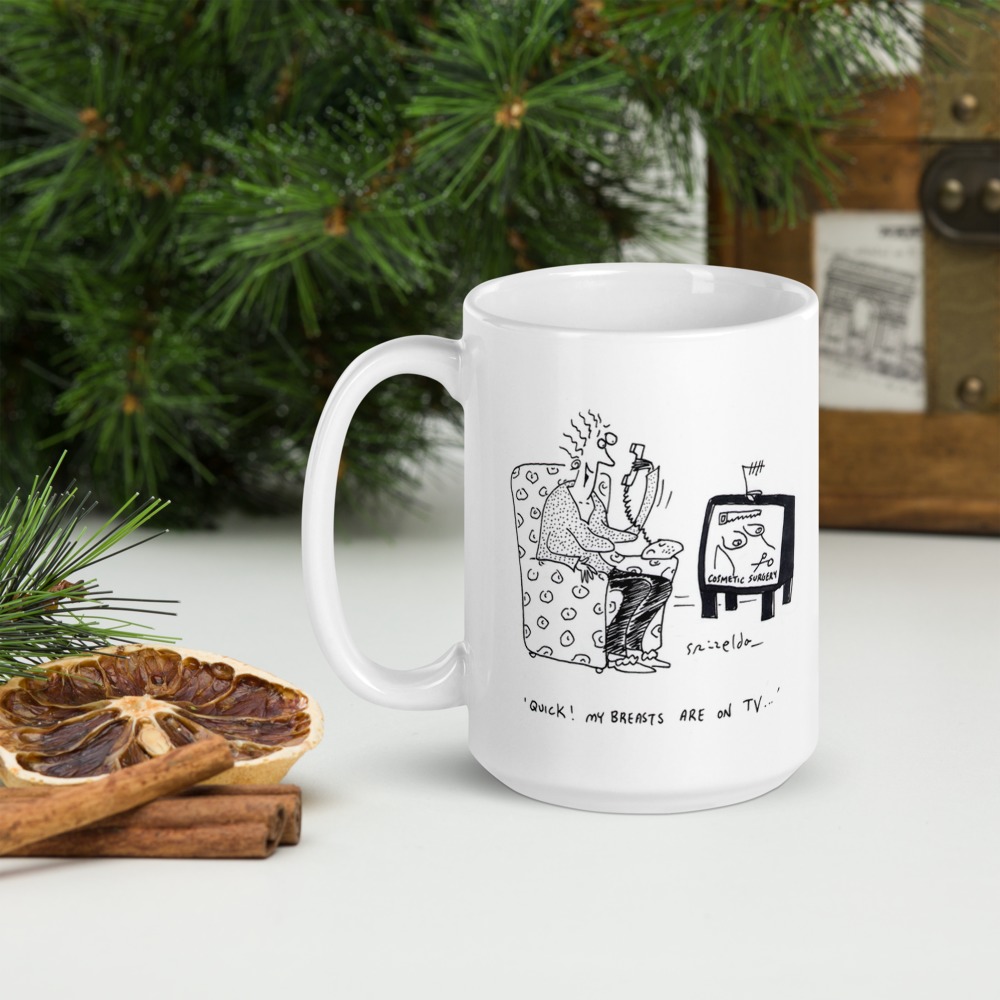 White Glossy Mug