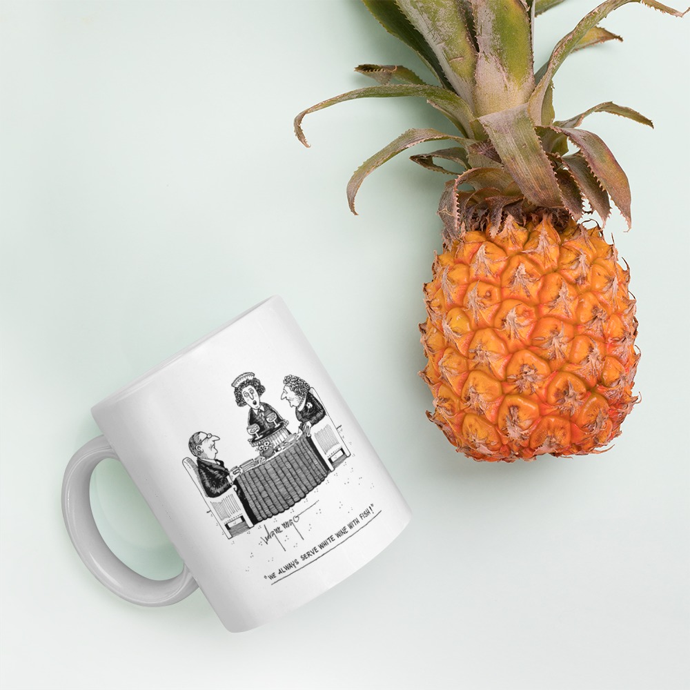 White Glossy Mug