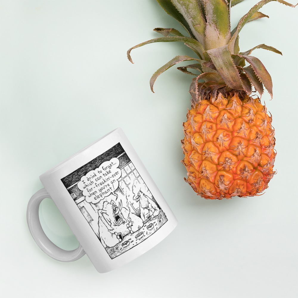 White Glossy Mug