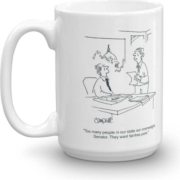 White Glossy Mug
