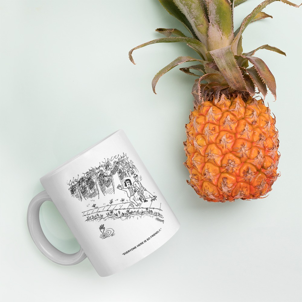 White Glossy Mug