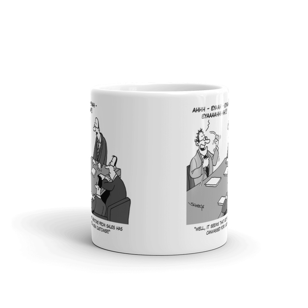 White Glossy Mug